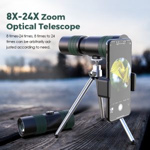 APEXEL HD 8-24x30 Zoom Telephoto Lens Monocular Monocular Long Range Powerful Foldable Telescope For Smartphones Hunting Camping - Image 2