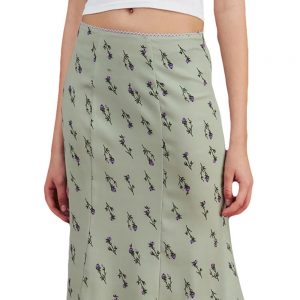 Summer Print Skirt Women A-Line Trendy Y2K Skirts Harajuku Knee-Length Casual High Waist Party Streetwear Bodycon E-girl Skirts - Image 5