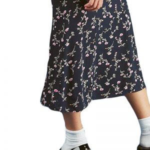 Summer Print Skirt Women A-Line Trendy Y2K Skirts Harajuku Knee-Length Casual High Waist Party Streetwear Bodycon E-girl Skirts - Image 6