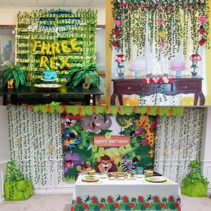 1Pcs 210Cm Green Silk Artificial Hanging Christmas Garland Plants Vine Leaves Diy Home Wedding Party Bathroom Garden Decoration - Image 4