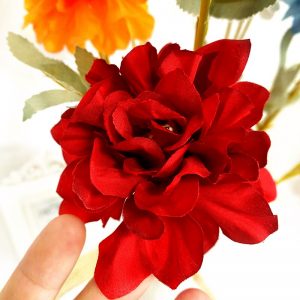 1pcs simulation flower 3 head peony simulation bouquet home decoration silk flower wedding decoration artificial plants - Image 5