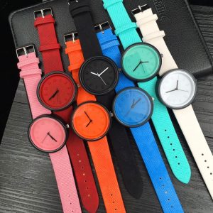 2021 Ladies Fashion Digital Scale Wrist Watches Women Simple Quartz Watch Dress With Canvas Belt relojes de mujer de moda - Image 6