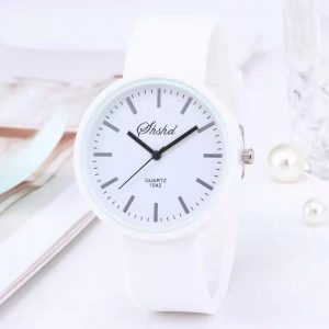 2021 New simple silicone Brand WOKAI Casual Quartz Watch Women Crystal Silicone Watches Relogio Feminino Wrist Watch Hot sale - Image 2