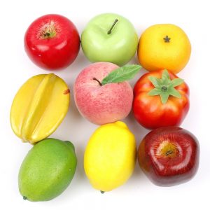 Fake Apple Orange Banana Lemon Kitchen Pretend Fruit Supplies for Wedding Party Home Decor Simulation Plastic Artificial Fruit - Image 2
