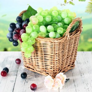 Hanging Artificial Grapes DIY Artificial Fruits Plastic Fake Fruit for Home Garden Decoration Christmas Wedding Party Supplies - Image 2