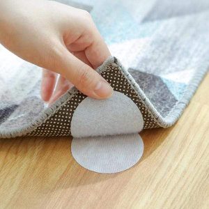 10pcs Non-slip hook and loop Sofa Cushion Rug Mat Seat Cushion Fixed Stickers Round Double-sided Seamless Patch Household Items - Image 5