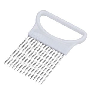 2019 New Kitchen Gadgets Onion Slicer Tomato Vegetables Safe Fork vegetables Slicing Cutting Tools - Image 5