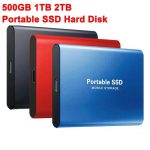 High Speed 4TB/2TB/1TB Mobile Hard Disk Type-C USB3.1 Portable SSD Solid State Drive High Quality
