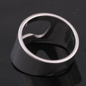 JIOROMY New Arrival Stainless Steel Finger Ring Corkscrew Chrome Beer Bottle Opener Kitchen Bar Tools Practical Home Gadgets - Image 6