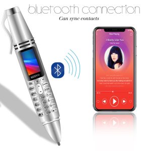 K07 Pen mini Cellphone 0.96" Tiny mobile phone GSM Dual SIM Camera Flashlight Bluetooth Dialer Mobile Phones with Recording pen - Image 2