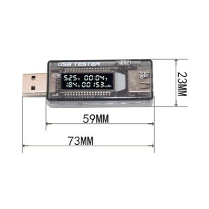 USB Charger Tester Doctor Voltage Current Meter Voltmeter Ammeter Battery Capacity Tester Mobile Power Detector - Image 5
