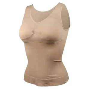 CXZD New Women Shapewear Padded Tummy Control Tank Top Slimming Camisole Removable Body Shaping Compression Vest Corset - Image 8
